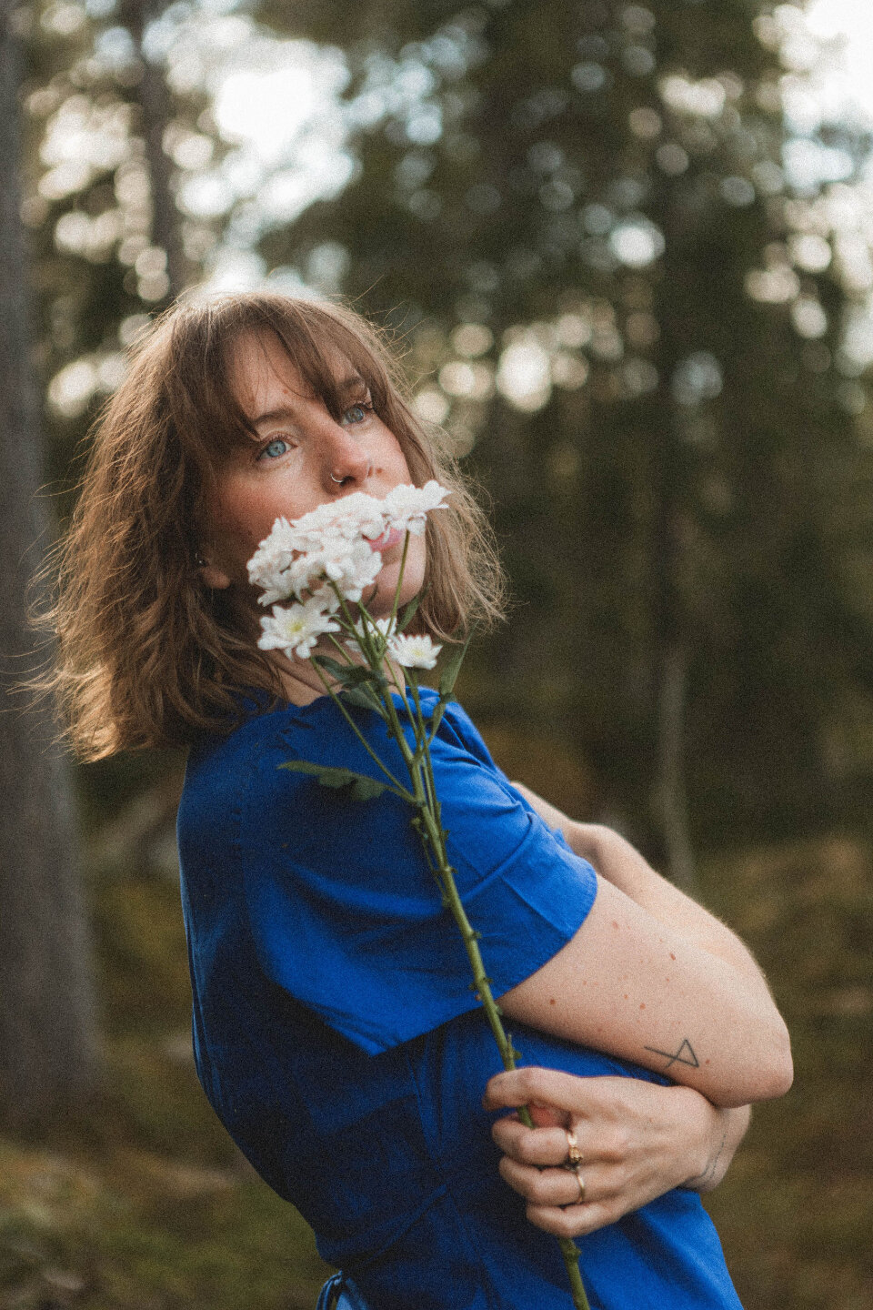 Hanna Ideäng in nature